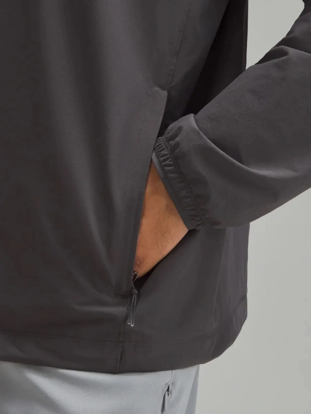 Lululemon Athletica Men's Golf Half-Zip Windbreaker- Size XXL